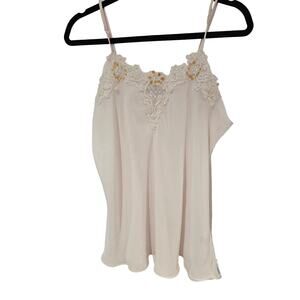 Enchanting Wmc XL cami tank beaded embroidered whimsy fairy y2k vintage